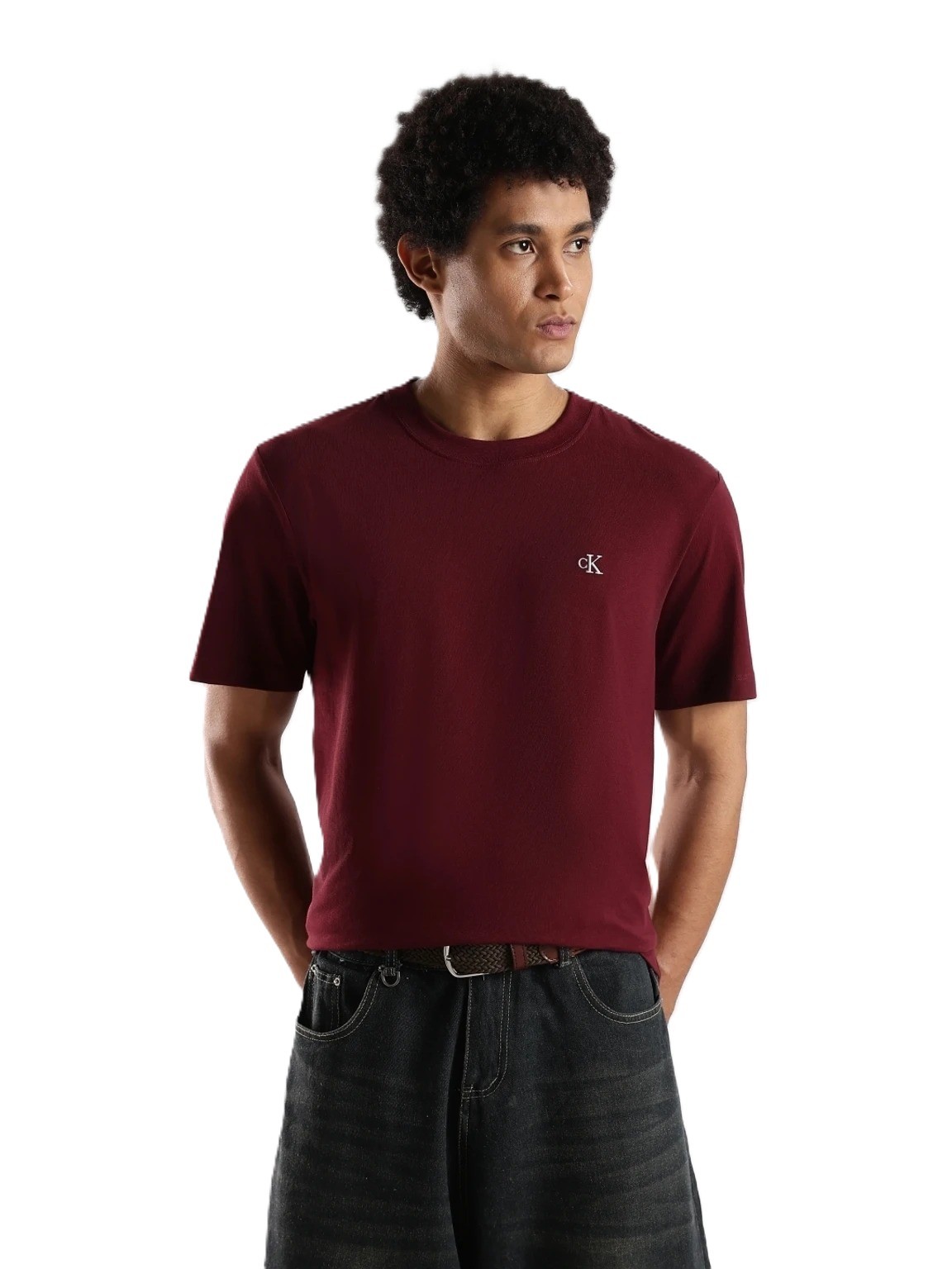 T-SHIRT CAB.-DEEP ROUGE