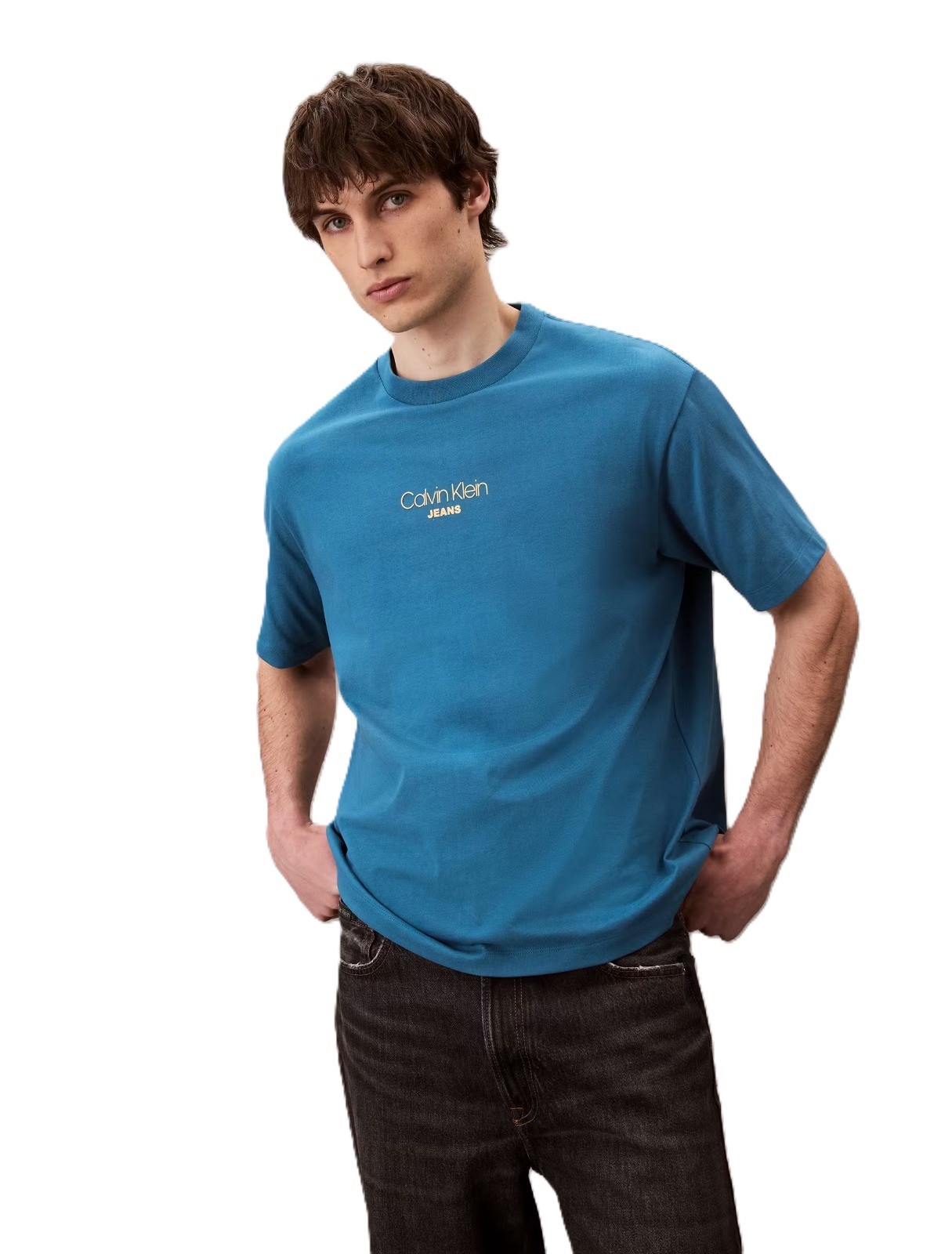 T-SHIRT CAB.-BLUESTEEL