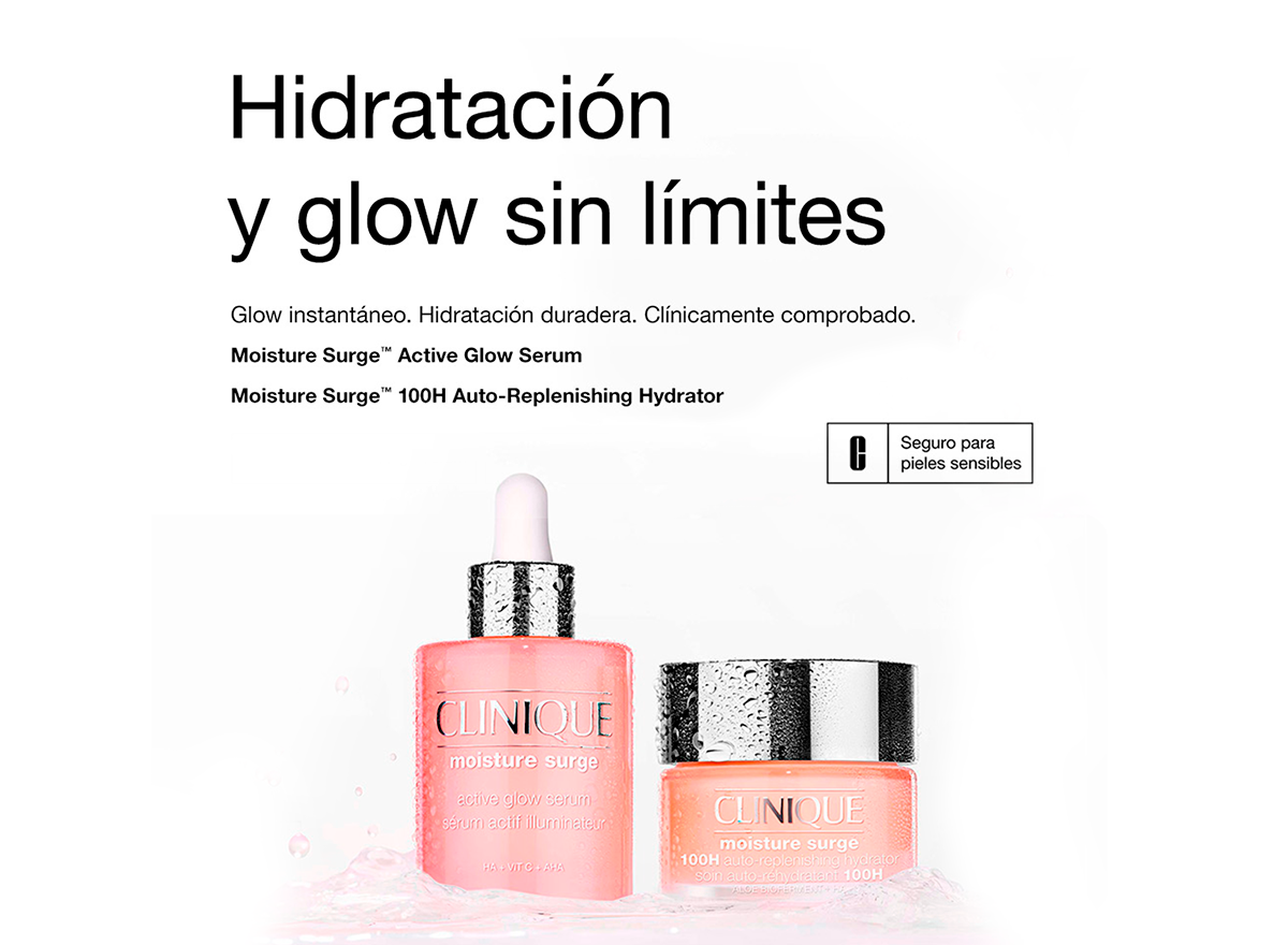 Ligera como el agua. Poderosa como un sérum.