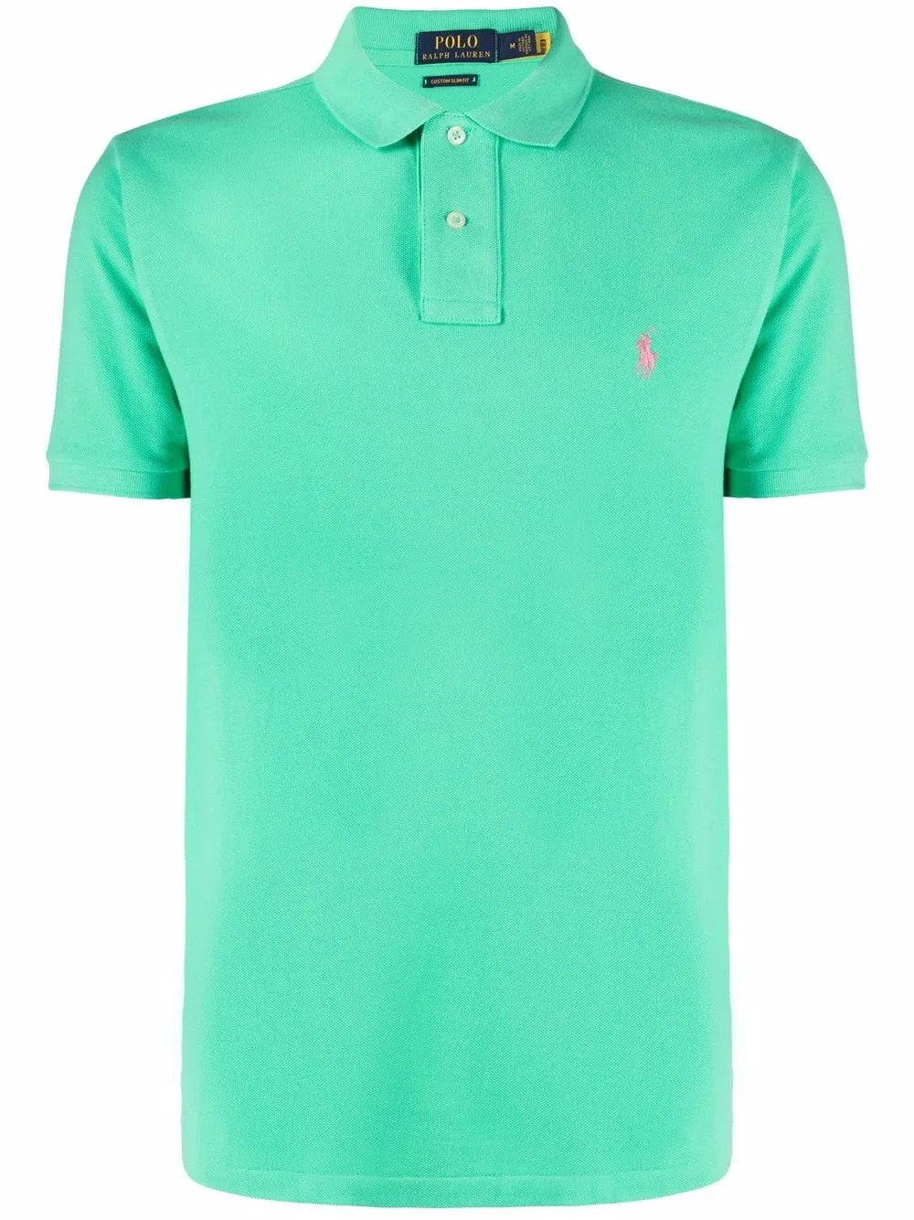 REMERA C/POLO PIQUE CAB.-SUNSET GREEN/C3125