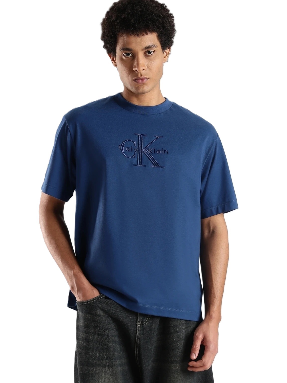 T-SHIRT CAB.-BLUE