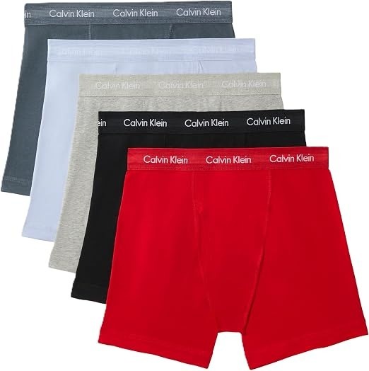 BOXER CAB. -BRIEF 5 PK-BLACK/ TURBULENCE/ ADRENALINE-L - L