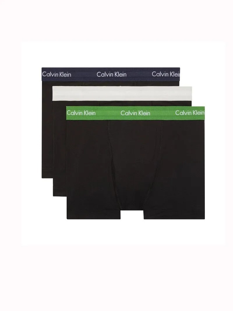 BOXER CAB. -TRUNK 3 PK-BLACK BODIES W/ BLUE SHADOW/SU-L - L