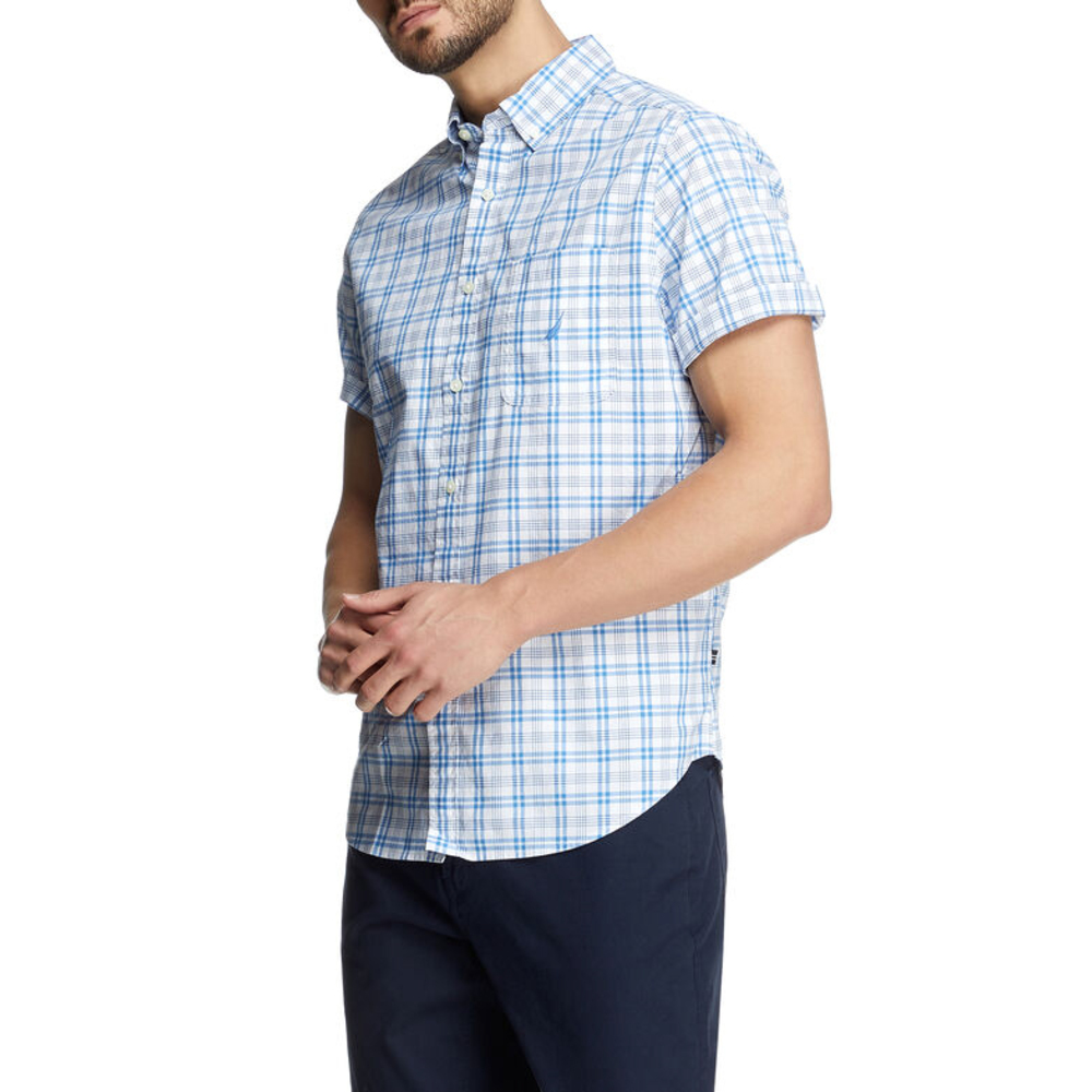 CAMISA M/C CAB.-CLEAR SKIES BLUE