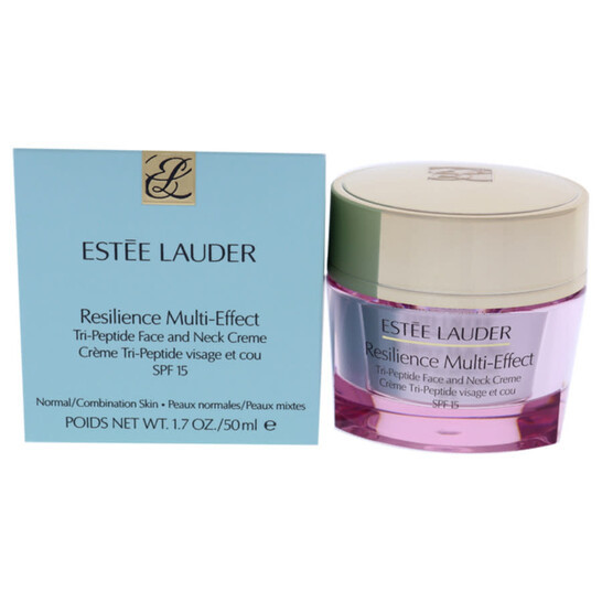 Estée Lauder Crema hidratante Cara y cuello Resilience Multiefecto-TriPéptidos SPF 15 - 50 ml