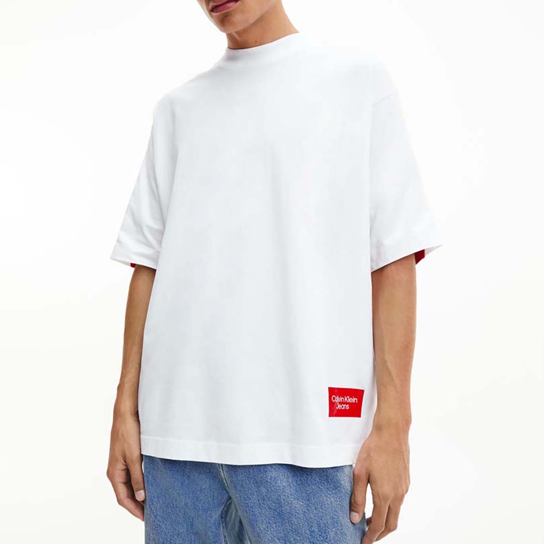 T-SHIRT CAB M/C-BRIGHT WHITE-S - S