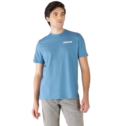 T-SHIRT CAB.-BLUESTEEL