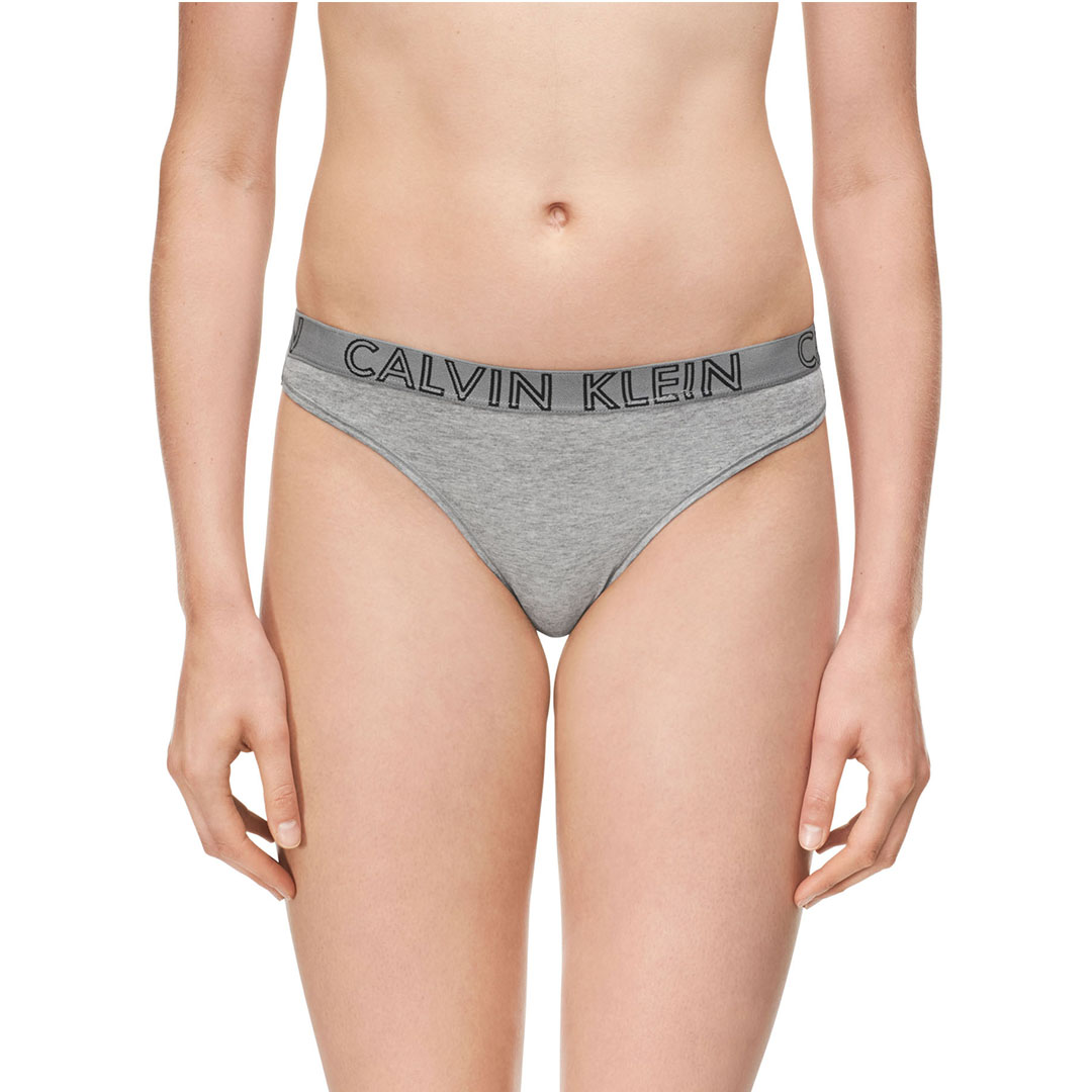 THONG DAMA-GREY HEATHER L - L