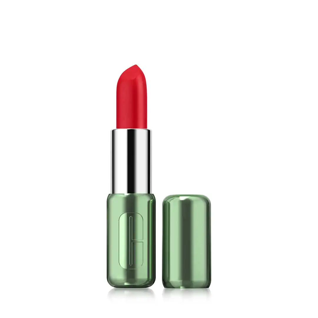 Clinique Larga duración Labial Pop� Mate - 3.9 g - Chili Pop