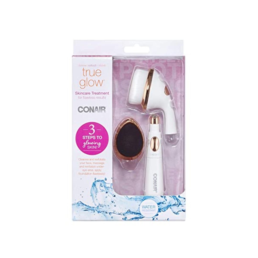 CEPILLO FACIAL LIMPIADOR TRUE GLOW 3-1