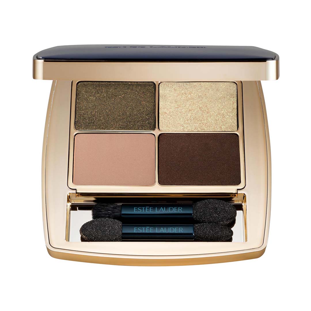 PURE COLOR ENVY LUXE EYESHADOW QUAD, METAL MOSS