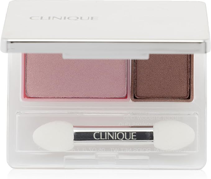 Clinique x2 Paleta de sombras All About Shadow- Duo Strawberry Fudge - 0.07 oz - Strawberry Fudge