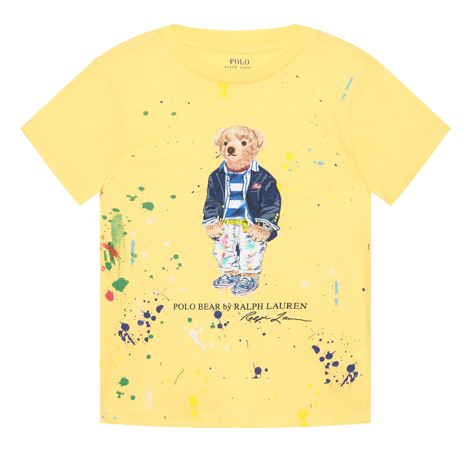 T-SHIRTS C/R BOYS-EMPIRE YELLOW-5 - 5