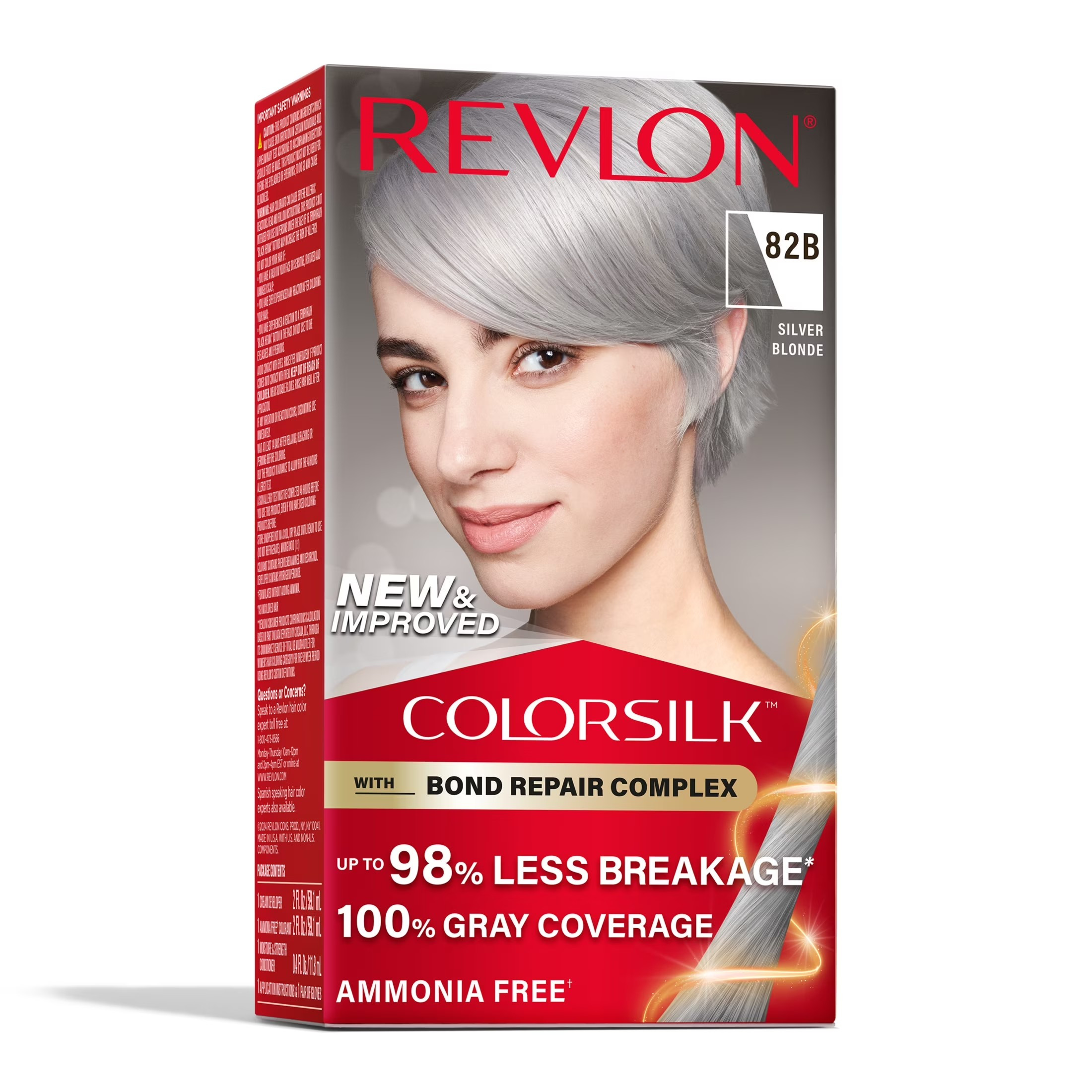 HAIR COLORSILK SILVER BLONDE