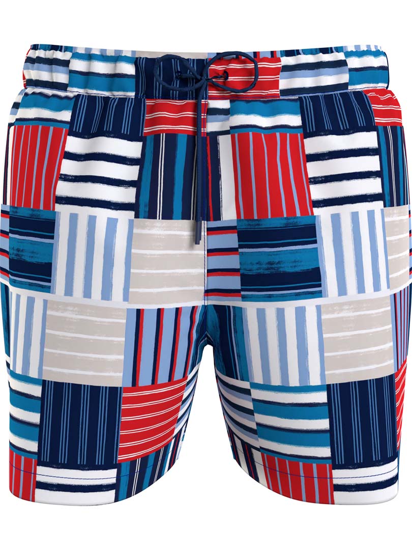 SHORT DE BAÑO MSW PATCHWORK PRINT