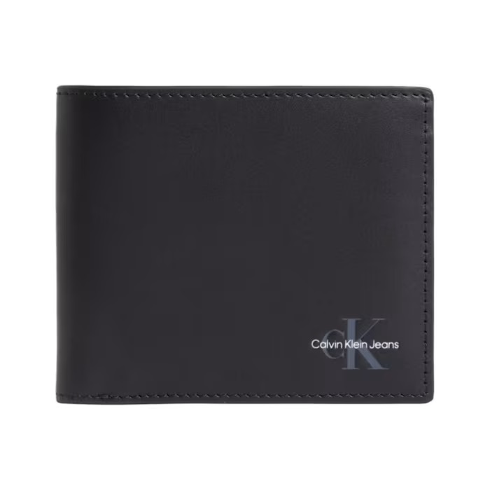 BILLETERA CAB. MONO LOGO BIFOLD-BLACK-OS - OS