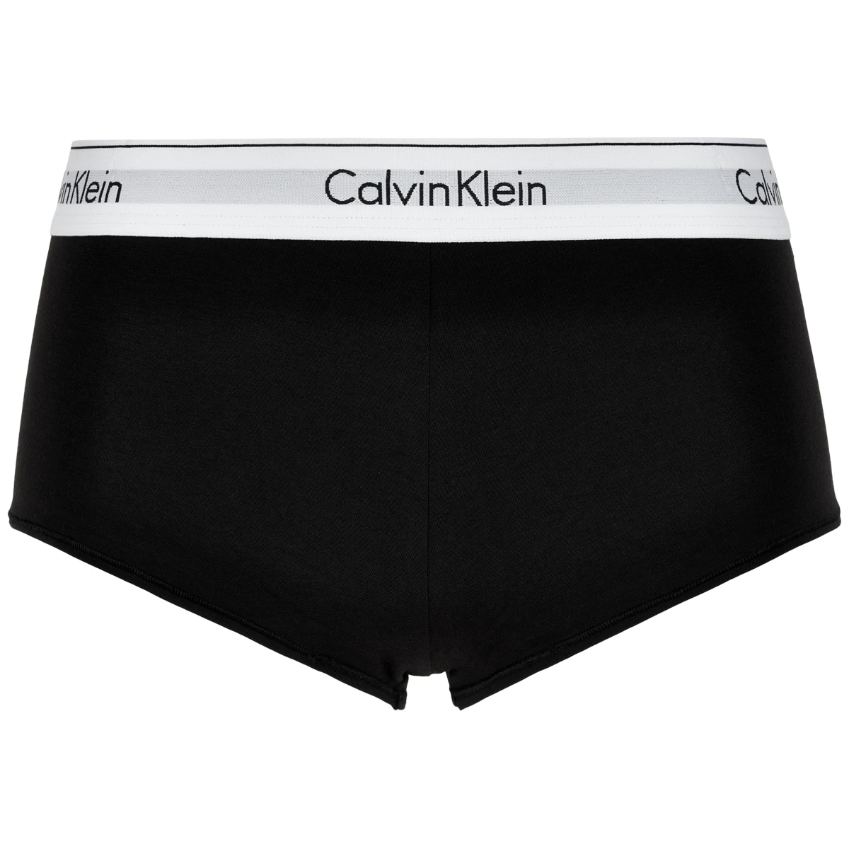 PANTIES MODERM COTTON BOYSHORT - NEGRO