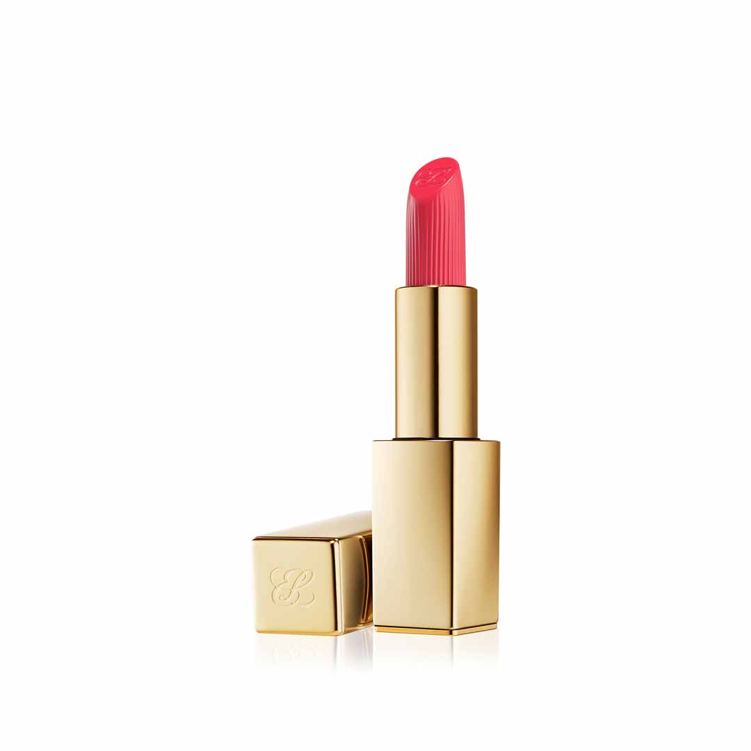 Estée Lauder Labial Cremoso Pure Color - 3 g - Tono: Defiant Coral