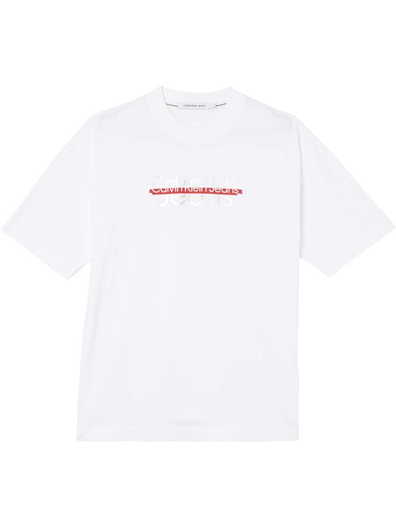 T-SHIRT DAMA M/C-BRIGHT WHITE