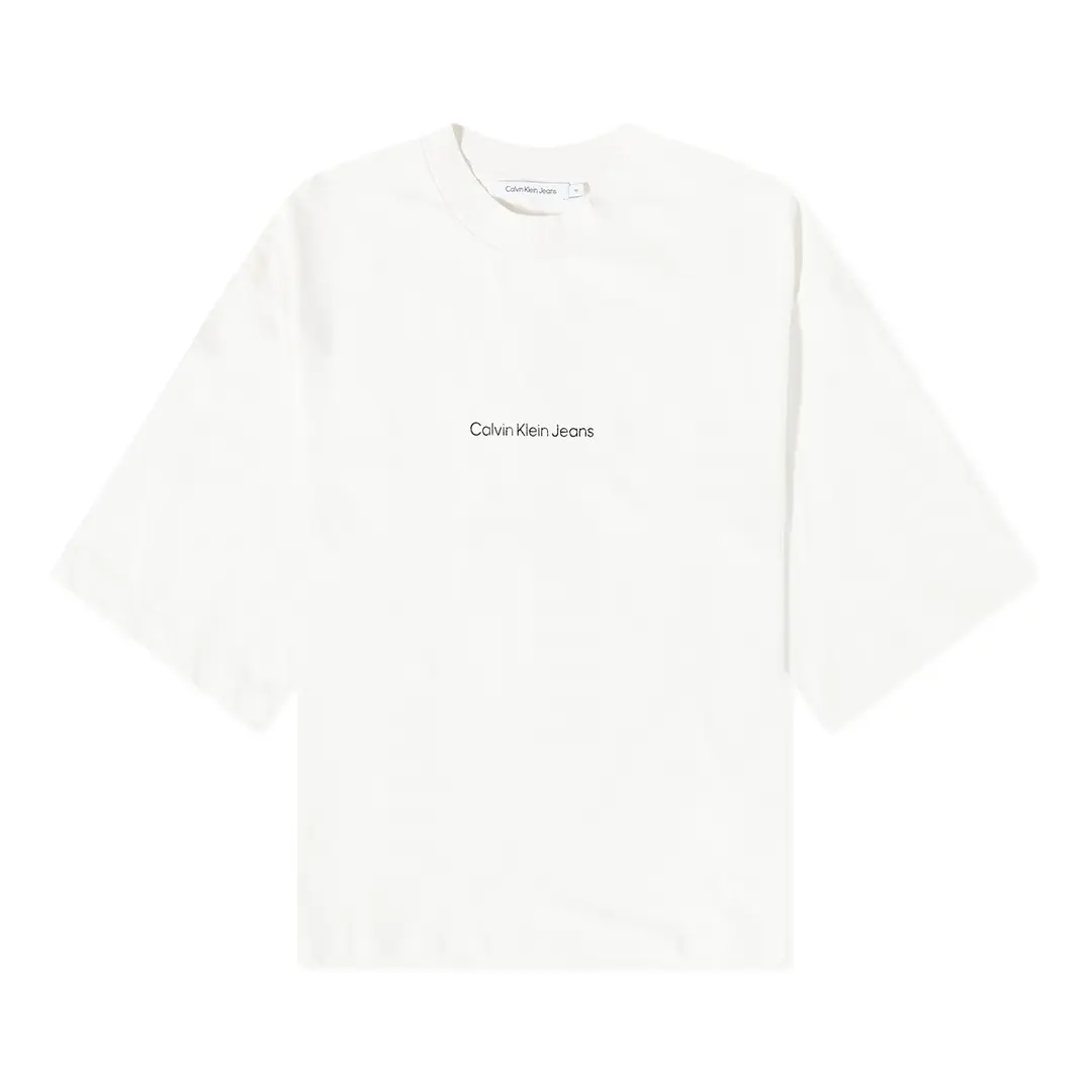 T-SHIRT DAMA M/C-IVORY