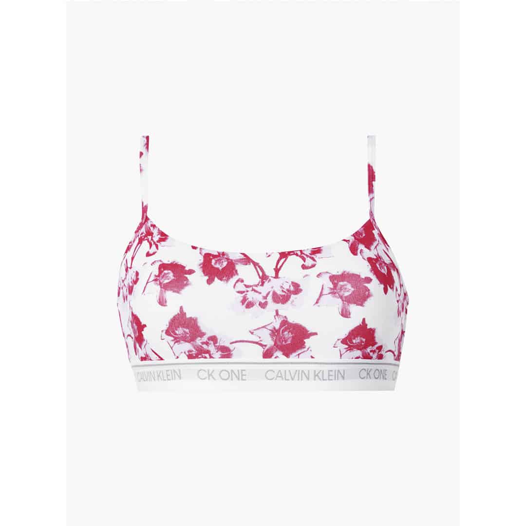 Brasier Dama-LILIUM PRINT_STRAWBERRY SHAKE