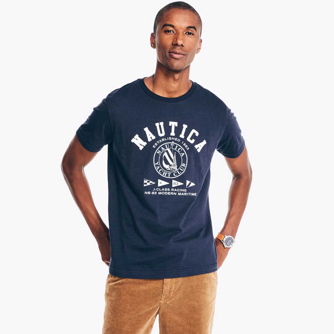 T-SHIRT FASHION CAB. NAVY