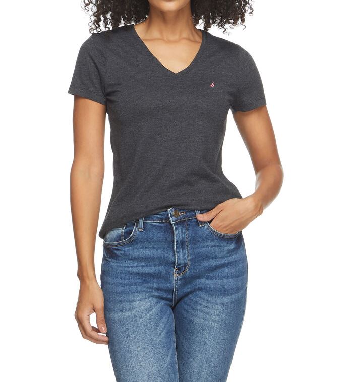 T-SHIRT DAMA-TRUE BLACK S - S