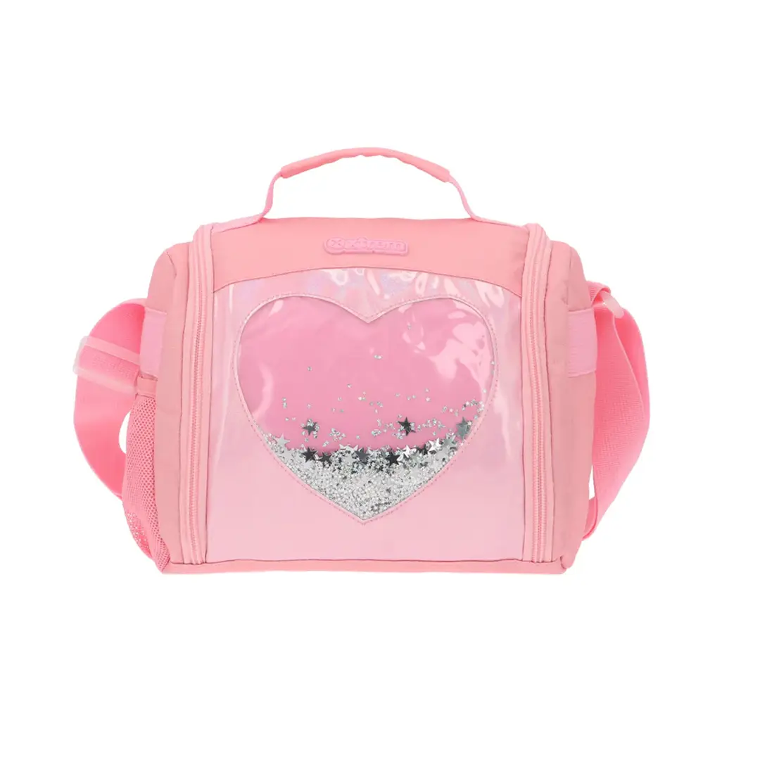 LUNCH BAG NEW BREAK 202 PINK HEART