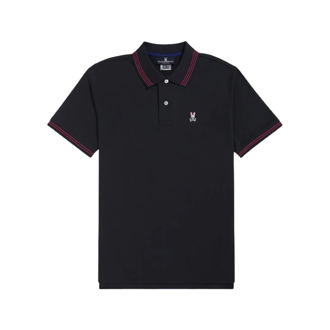 REMERA C/POLO CABALLERO-NAVY