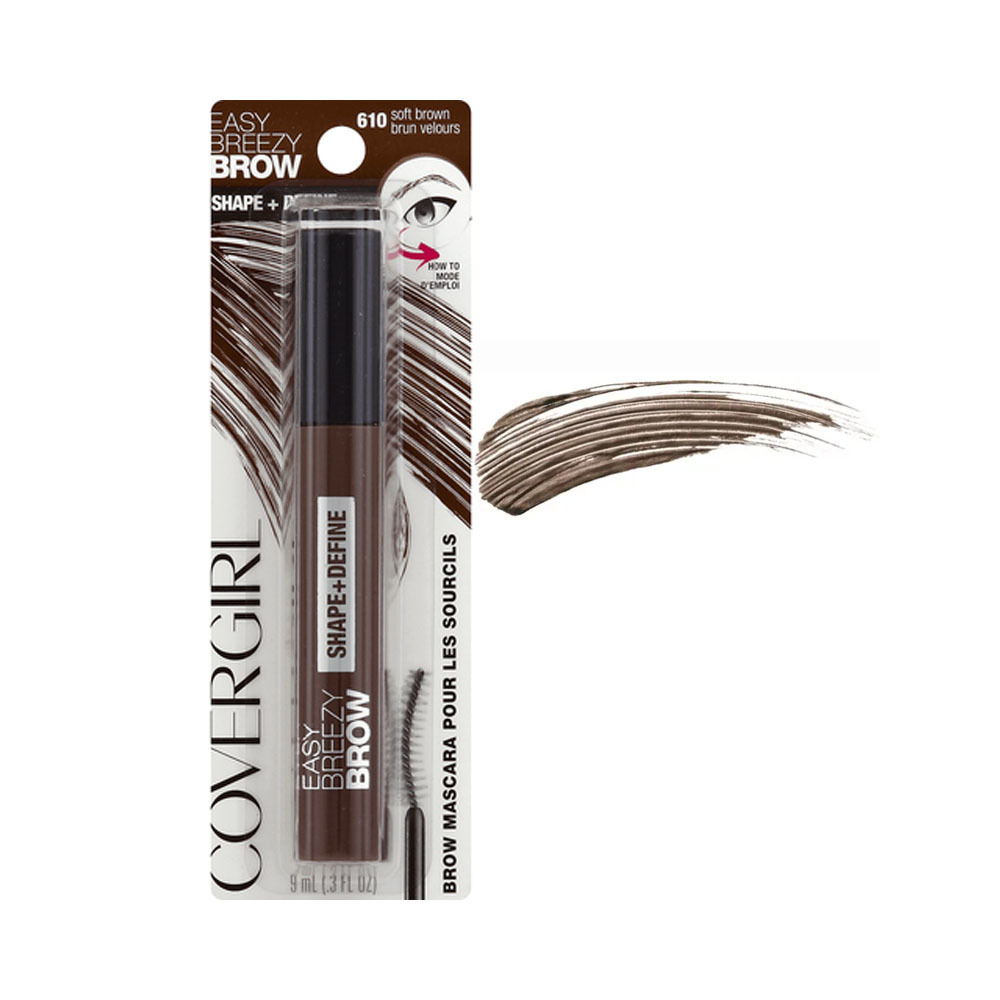 SHAPE DEFYING BROW MASCARA, SOFT BROWN