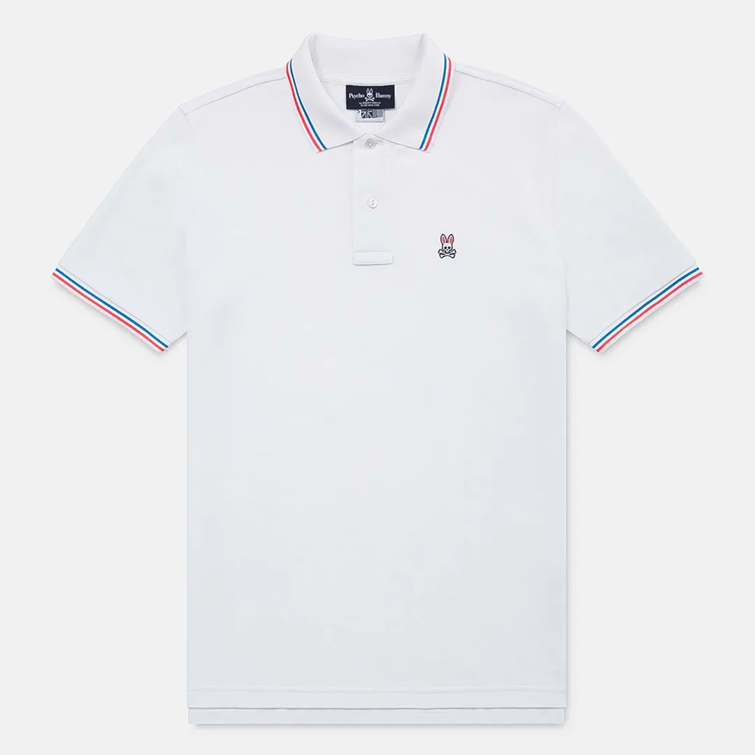 REMERA C/POLO CABALLERO-WHITE