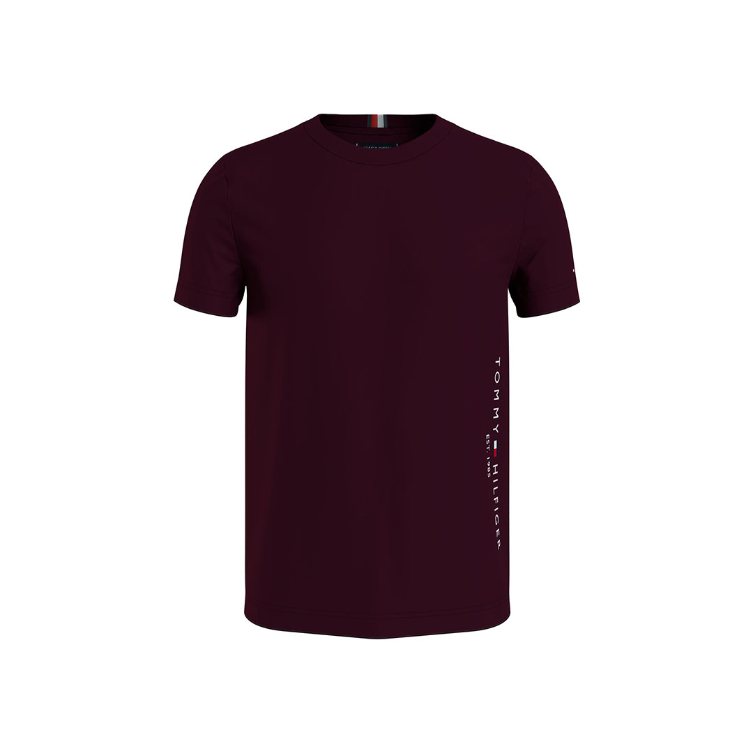 T-SHIRT FASHION CAB.-DEEP BURGUNDY-S - S