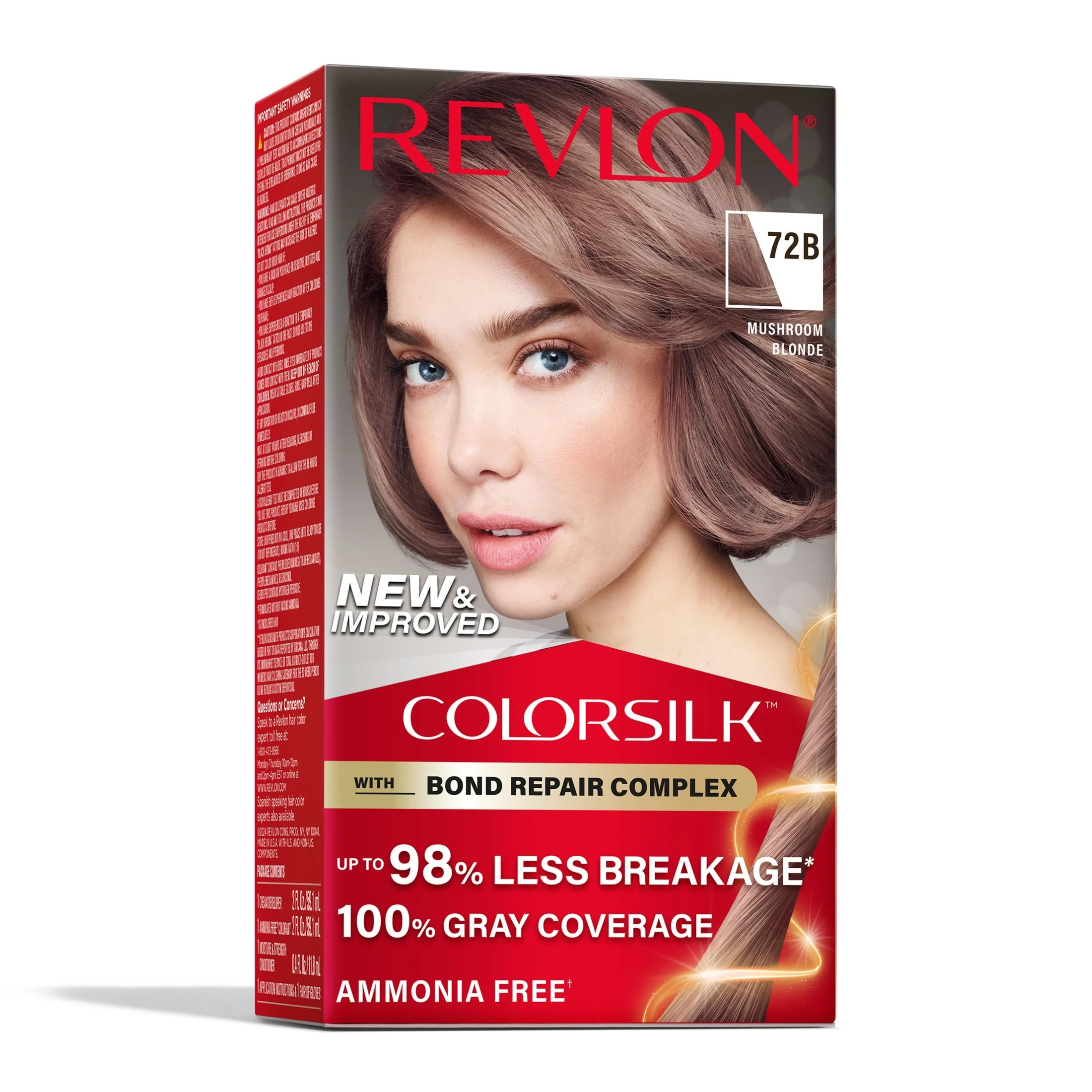 HAIR COLORSILK, MUSHROOM BLONDE