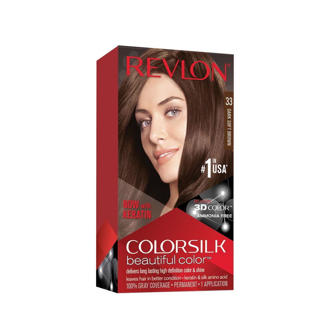 HAIR COLORSILK DARK SOFT BROWN - 3WB
