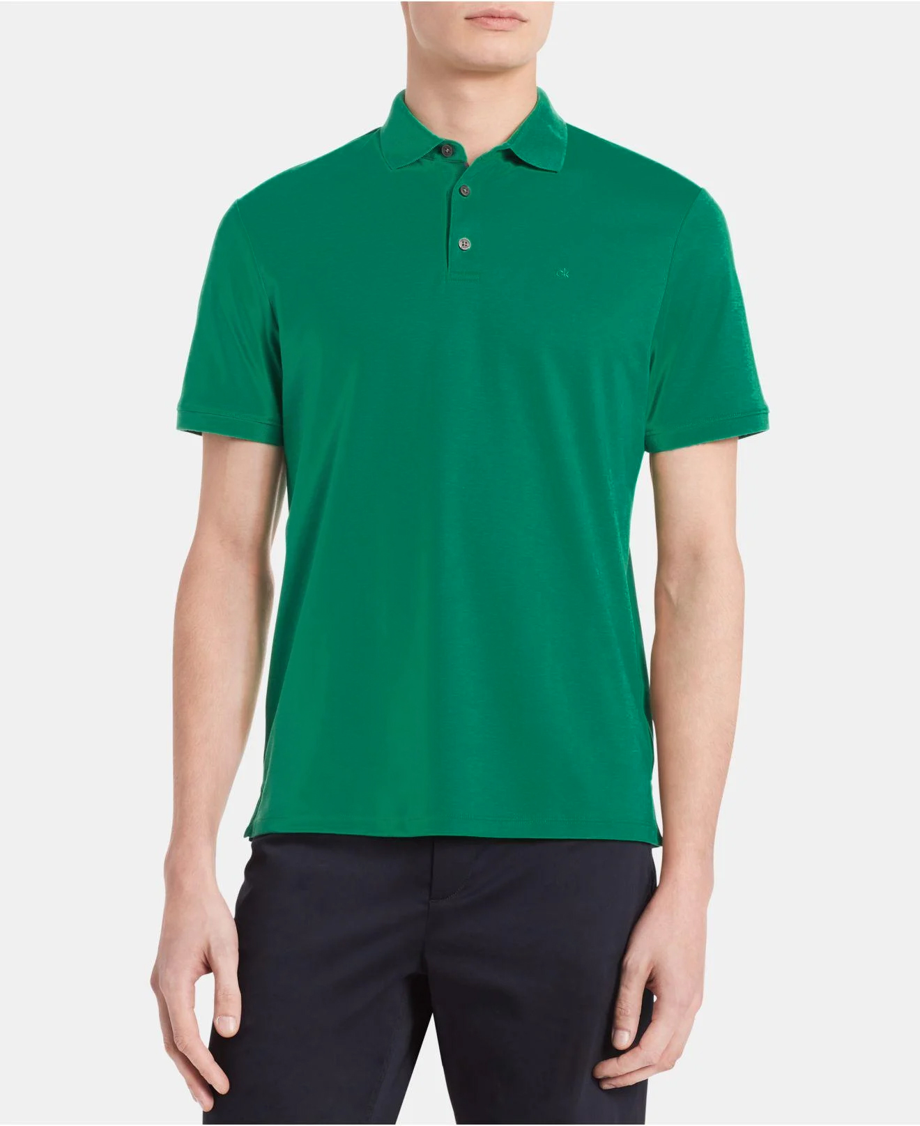 REMERA C/POLO CAB.-ULTRAMARINE GREEN-S - S
