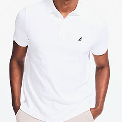 PLAYERA DE HOMBRE BLANCO BRILLANTE
