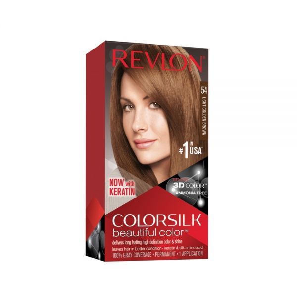 HAIR COLORSILK LIGHT GOLDEN BROWN 5 G