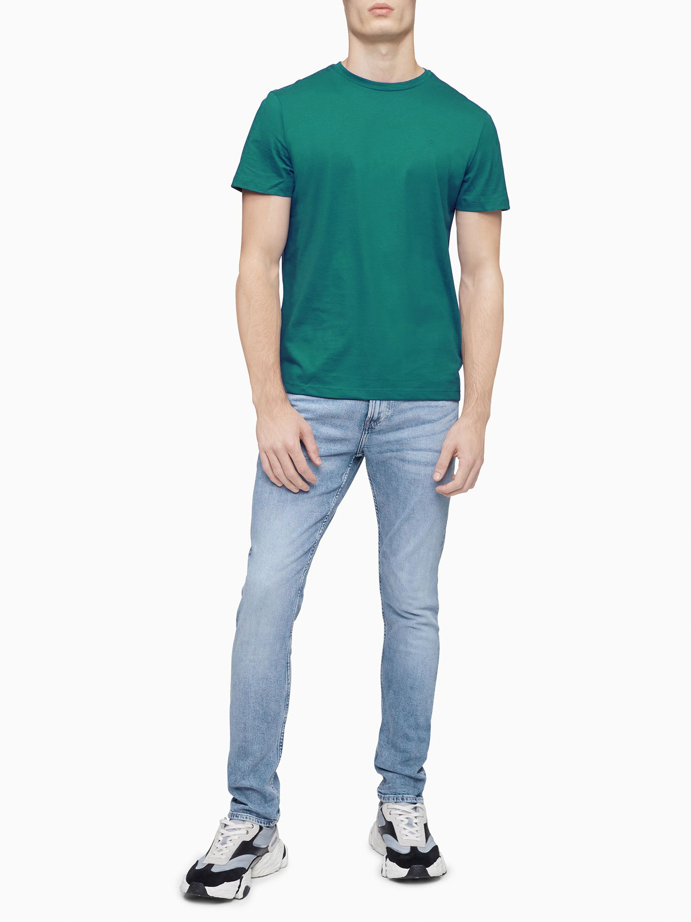 T-SHIRT CAB.-ULTRAMARINE GREEN-M - M