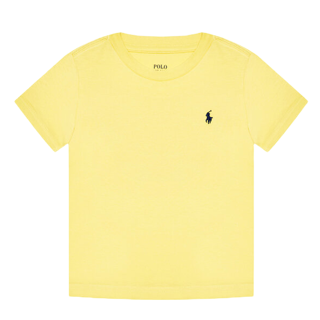 T-SHIRT C/R BOYS--EMPIRE YELLOW-6 - 6
