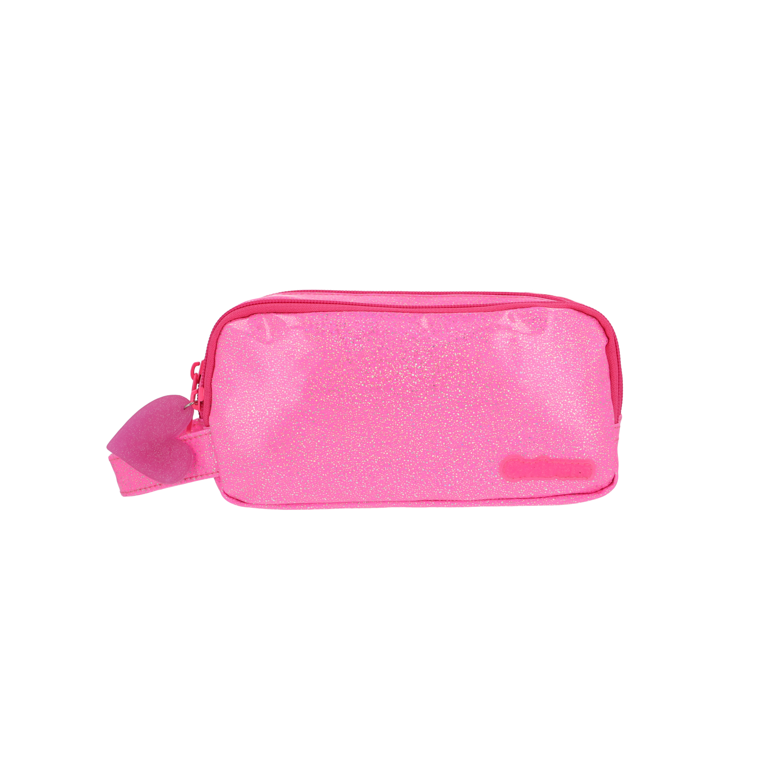 PENCIL CASE UNIVERSITY 208 FUCHSIA GLITTER