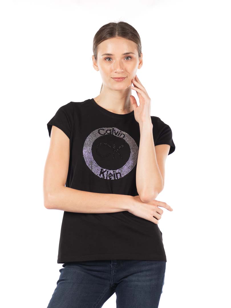 T-SHIRTS DAMA M/ C-BLACK
