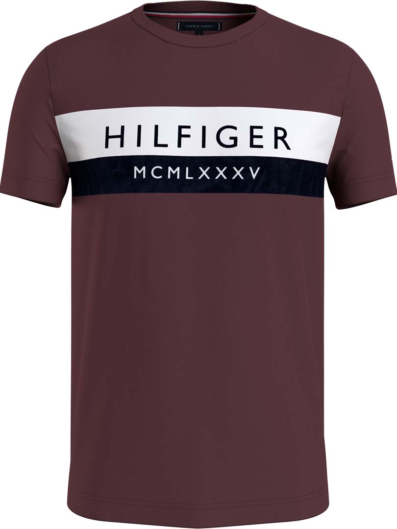 T-SHIRT FASHION CAB. DEEP ROUGE XL - XL