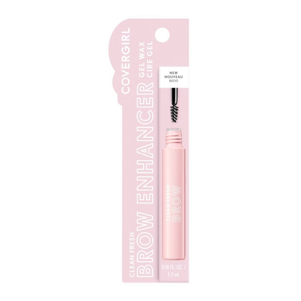CLEAN FRESH BROW ENHANCER BROW GEL, CLEAR 100