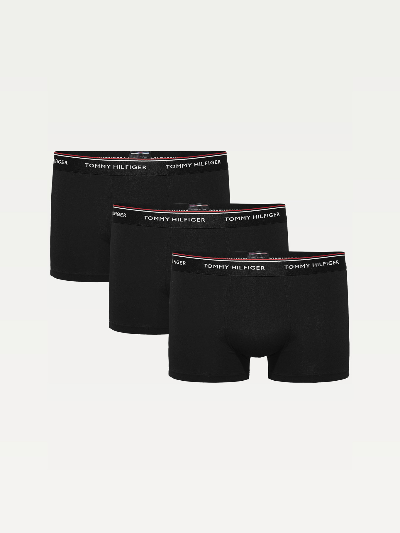 BOXER TRUNK PAQ. X 3-BLACK