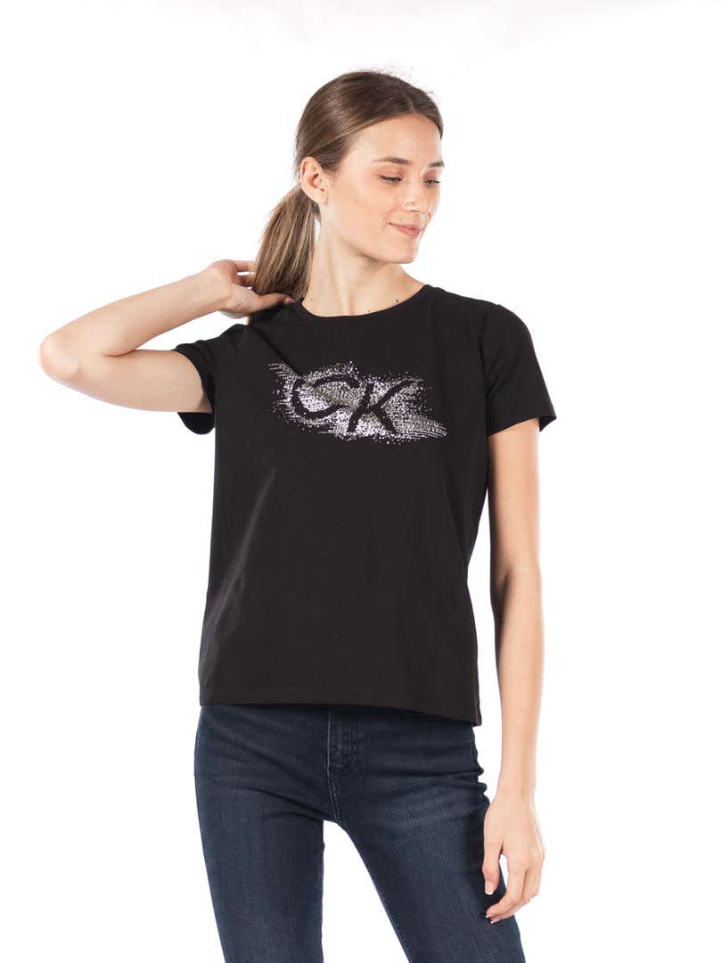 T-SHIRTS DAMA M/ C-BLACK