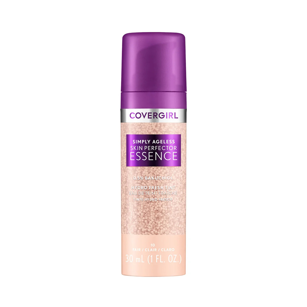 SIMPLY AGELESS SKIN PERFECTOR ESSENCE LIQ FDATION, FAIR 10
