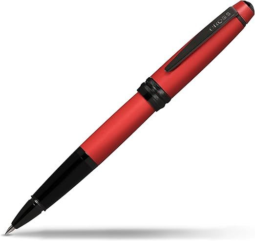 BAILEY MATTE RED LACQUER ROLLING BALL PEN