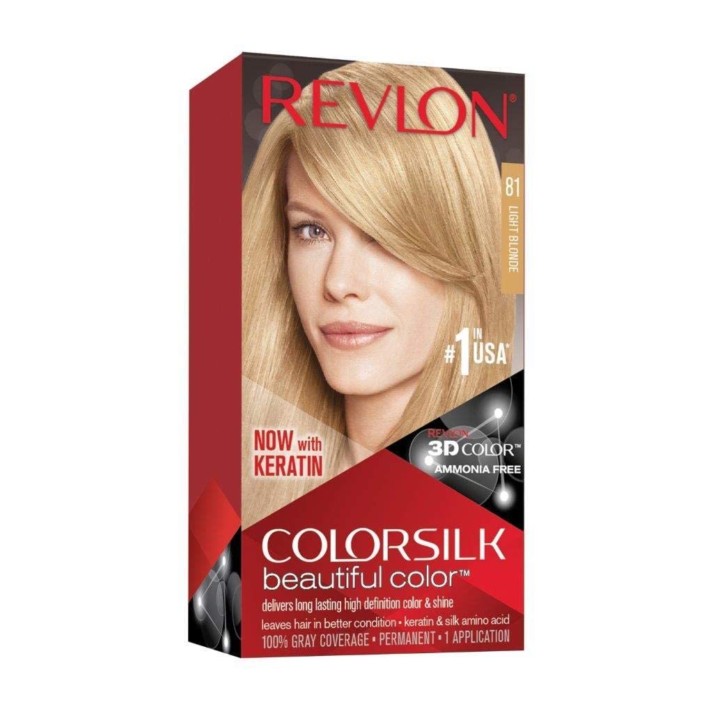 HAIR COLORSILK LIGHT BLONDE 181