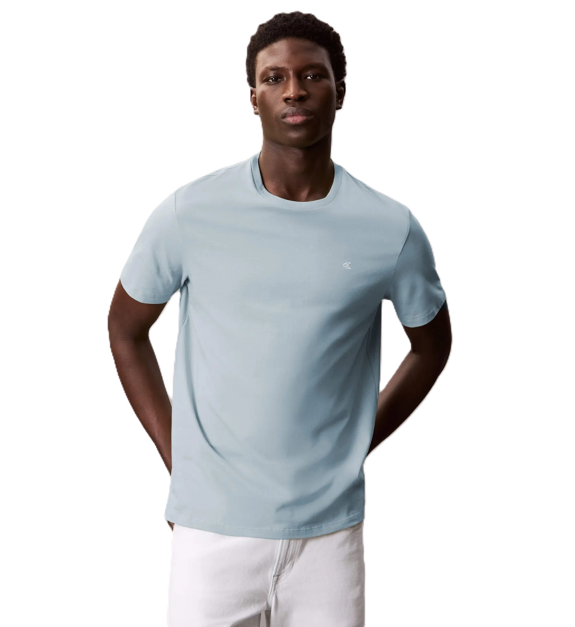 T-SHIRT CAB.-BLUE STEAM