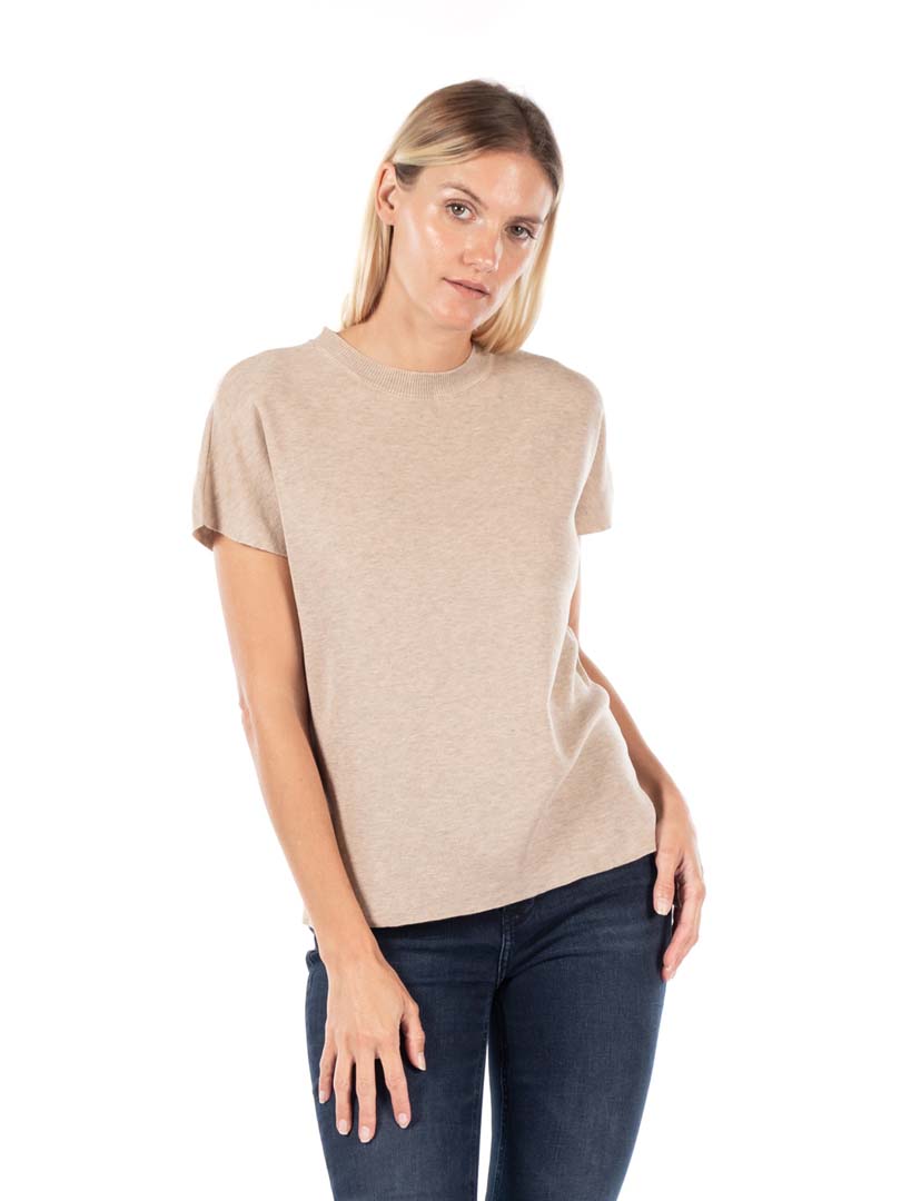 SWEATER DAMA-HTHR LATTE